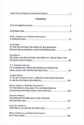 South China Sea dispute in international relations