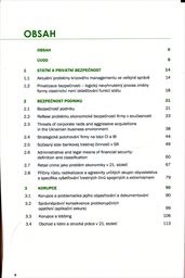 Bezpečnost firmy a podnik&aacute;n&iacute;