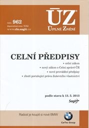 Celn&iacute; předpisy