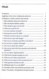 Přijímací pohovor v angličtině