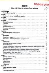 Úplné znění zákona č. 273/2008 Sb., o Policii České republiky
