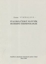 Italsko-český slovník hudební terminologie