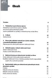 Povrchové úpravy dřeva