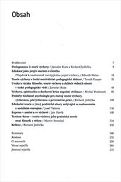 Teorie výchovy - tradice, současnost, perspektivy