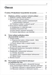 Ekonomie regulace: nové projevy tržních selhání a jejich řešení