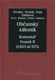 Občanský zákoník
                        (Svazek II,)
                    