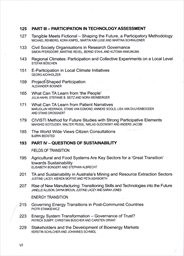 Technology Assessment and Policy Areas of Great Transitions
