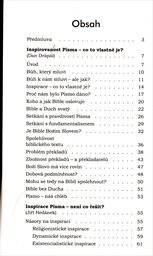 Inspirovanost Písma