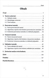 Oceňování nemovitostí - moderní metody a přístupy