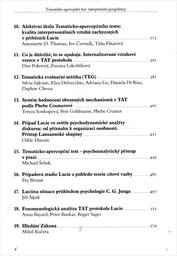 Tematicko-apercepční test: interpretační perspektivy
