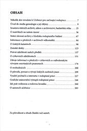 Učebnice pro začínající rodopisce