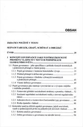 Governance v kontextu globalizované ekonomiky a společnosti