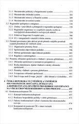 Governance v kontextu globalizované ekonomiky a společnosti
