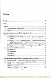 Stavební výrobky a životní prostředí - projekt Envimat