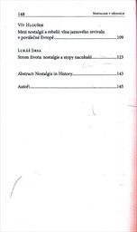 Nostalgie v dějin&aacute;ch