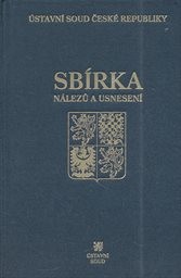 Sbírka nálezů a usnesení
                        (Sv. 67/ročník 2012-IV. díl)
                    