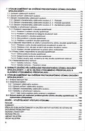 Zkouška spolehlivosti explikace, aplikace, efektivita