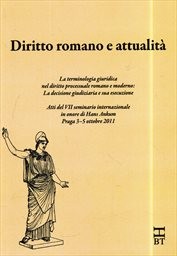 Diritto romano e attualita