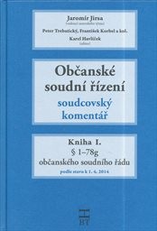 Občanské soudní řízení
(Kniha I,)