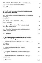 Analysis and comparison of forms and methods for the education of older adults in the V4 countries