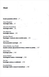 Soudob&aacute; sociologie
                        (VI,)
                    