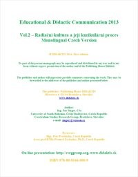 Educational & didactic communication 2013
                        (Vol. 2,)
                    