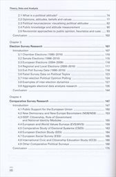 Theory, data and analysis