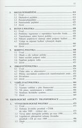 Transformace česk&eacute; ekonomiky