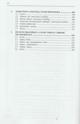 Transformace česk&eacute; ekonomiky