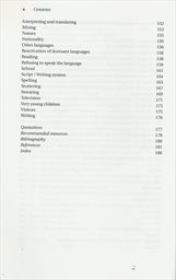 The bilingual family