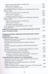 Diplomatické vztahy Československa a USA 1918-1968
                        (2. svazek,)
                    
