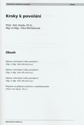 Kroky k povol&aacute;n&iacute;