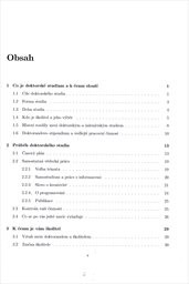 Průvodce doktorským studiem pro informatické obory na ČVUT