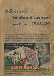 Odborový telefonní seznam pro Prahu 1948-49