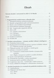 George Herbert Mead: tělo, mysl a svět