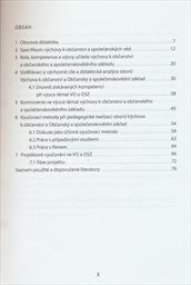 Didaktické náměty pro učitele občanské výchovy a základů společenských věd