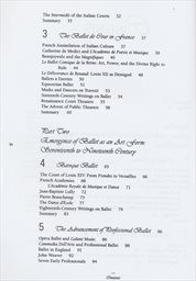 Ballet in western culture