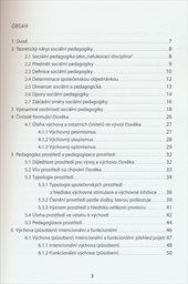Nárys sociální pedagogiky