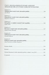 Česk&aacute; zahraničn&iacute; politika v roce 2013