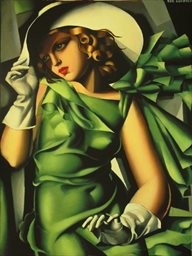 Young Lady with Gloves