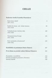 Radostn&aacute; i hořk&aacute; Františka Plam&iacute;nkov&aacute;