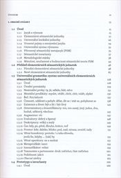 S&eacute;mantika: element&aacute;rn&iacute; a univerz&aacute;ln&iacute; s&eacute;mantick&eacute; jednotky