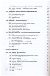 S&eacute;mantika: element&aacute;rn&iacute; a univerz&aacute;ln&iacute; s&eacute;mantick&eacute; jednotky