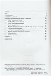 Nejzajímavější mineralogická naleziště Moravy a Slezska - zeolity a doprovodná mineralizace