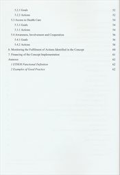 The concept of preventing and tackling homelessness issues in the Czech Republic until 2020