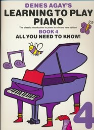 Denes Agay's learning to play piano
                        (Book 4,)
                    