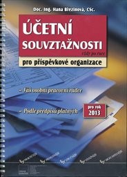 Účetní souvztažnosti pro příspěvkové organizace