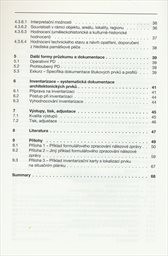 Průzkum, dokumentace a inventarizace architektonických prvků
