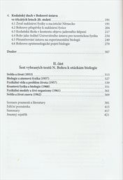 Komplementární myšlení Nielse Bohra v kontextu fyziky, filosofie a biologie