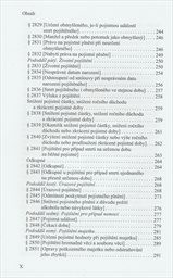 Pojištěn&iacute; v nov&eacute;m občansk&eacute;m z&aacute;kon&iacute;ku